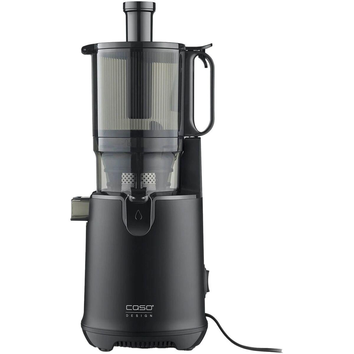 Caso SJW 600 XL slow juicer i mattsvart med to literbeholdere